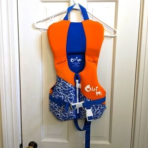 O'Brien Life Vest, infant up to 30 pounds EUC